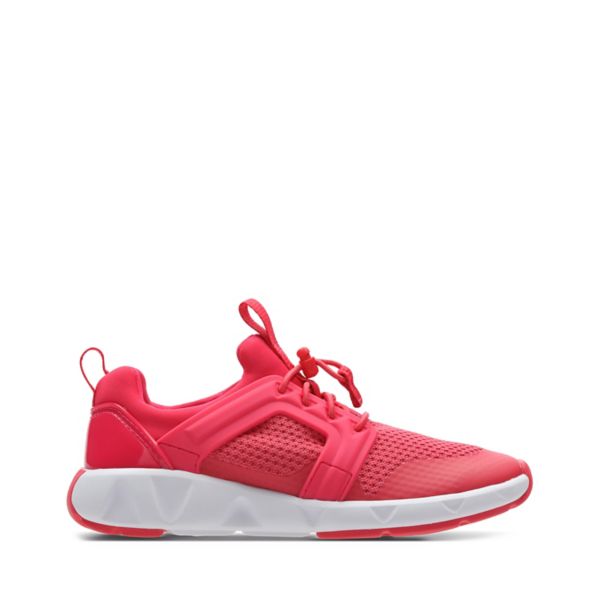 Clarks Girls Nova Elite Trainers Pink | USA-8354160